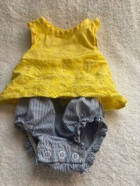 Y2K carters size newborn girls one piece outfit